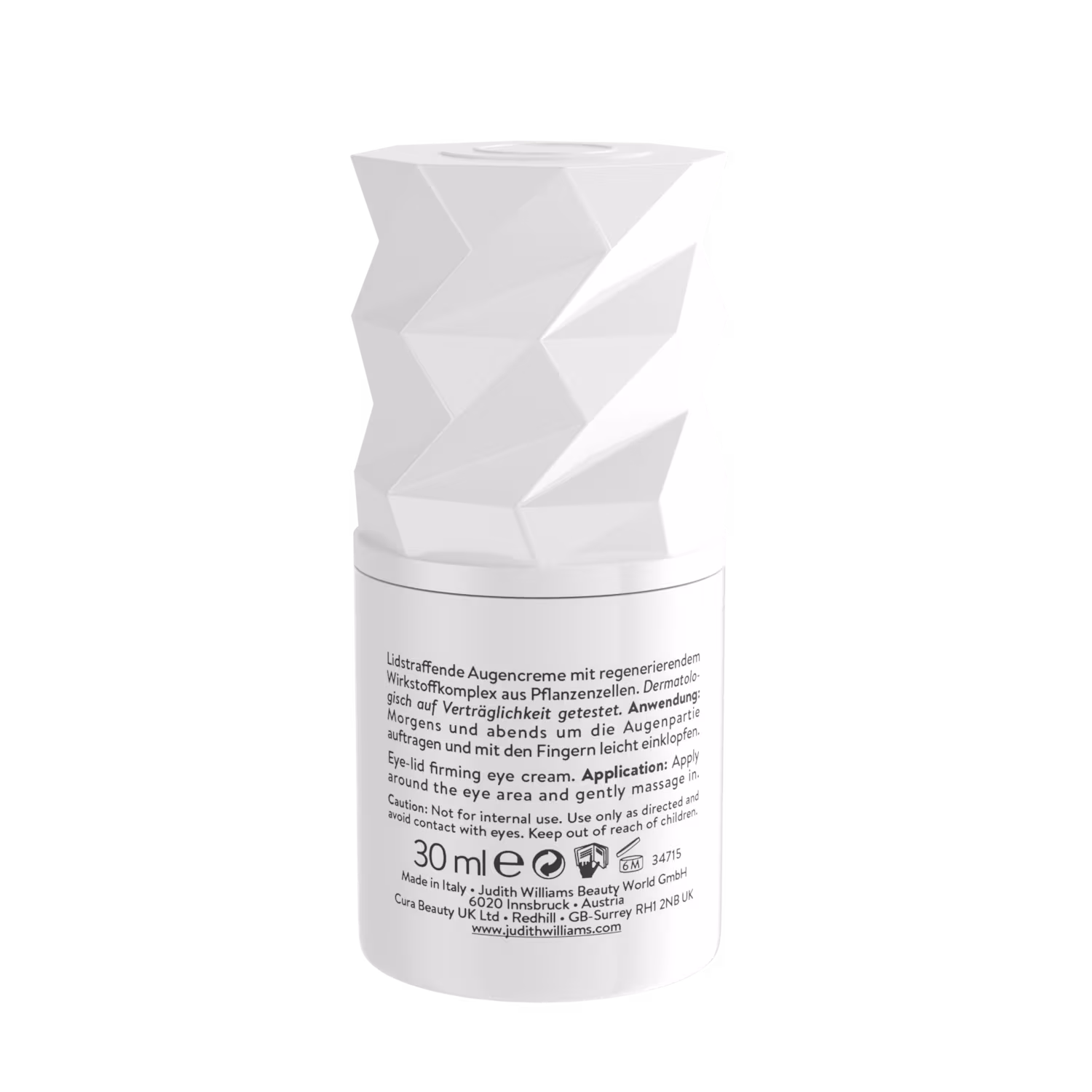 Lidstraffende Und Aufpolsternde Anti-Aging Augencreme