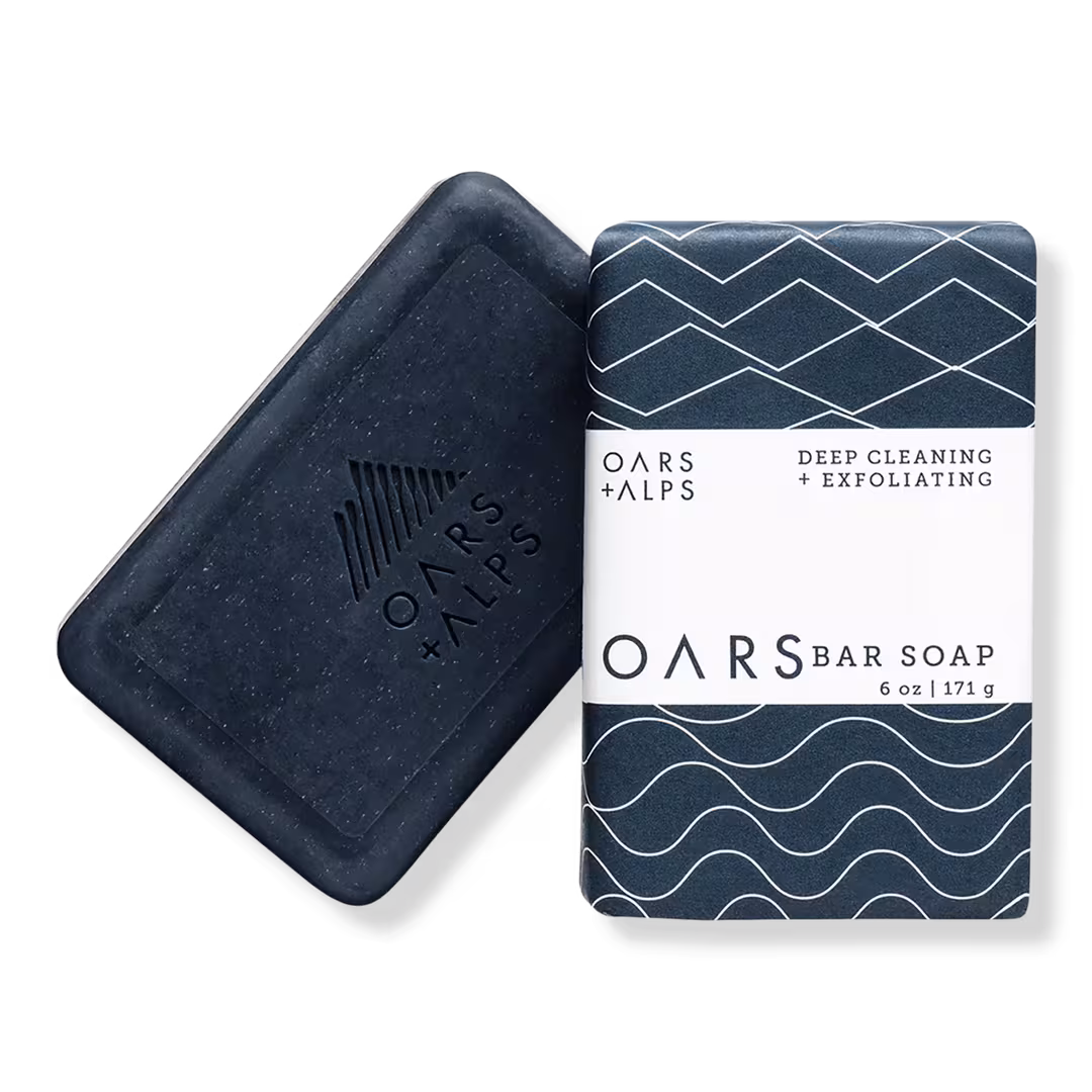 Oars + Alps  Blue Charcoal Oars Bar Soap