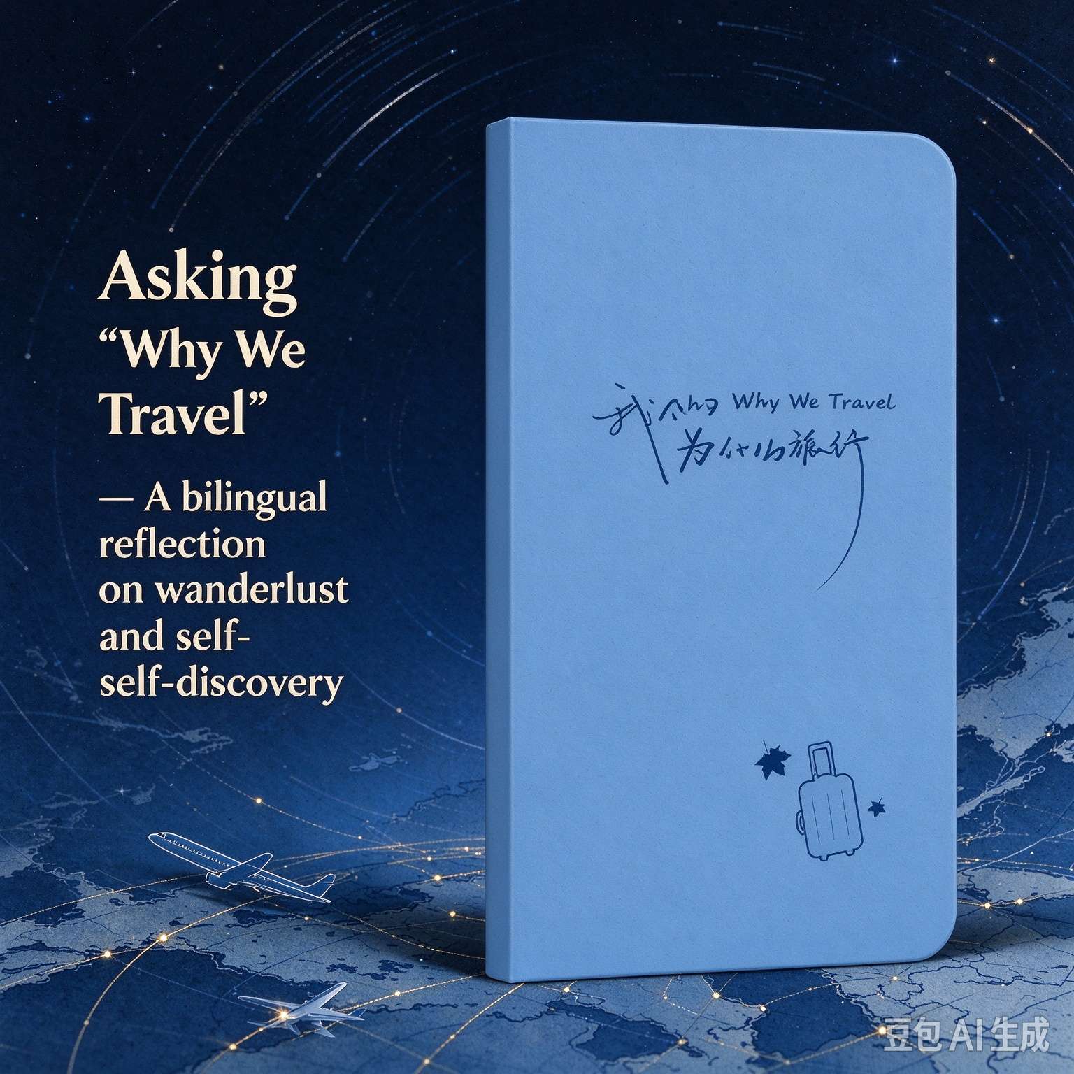 Why We Travel: A Bilingual Journal of Wanderlust and Self-Discovery (English-Chinese Edition)