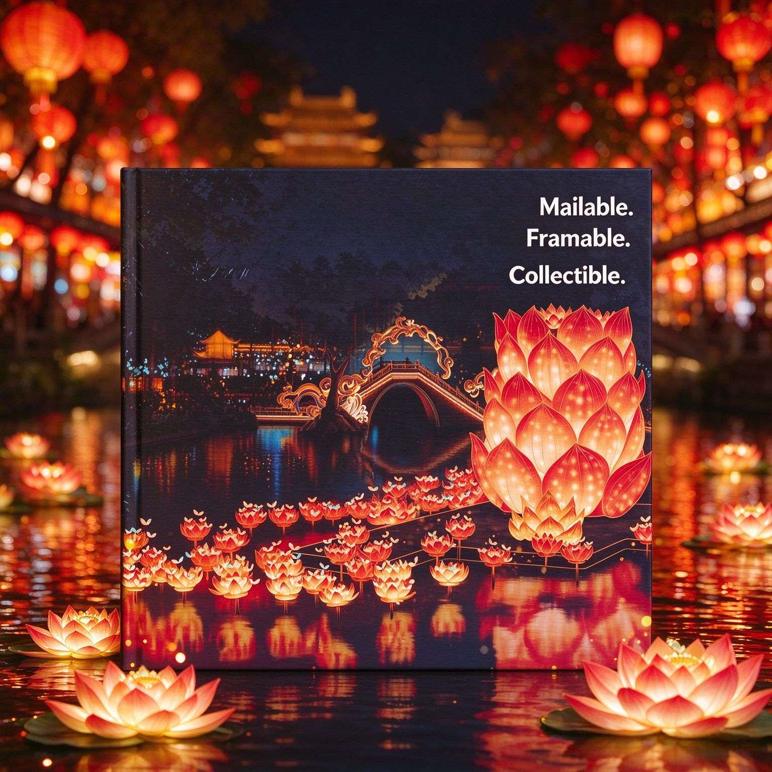 Nanjing Impressions: Hand-Drawn Art Postcard Book | Chinese Cityscape Illustration Collection | Bilingual Edition