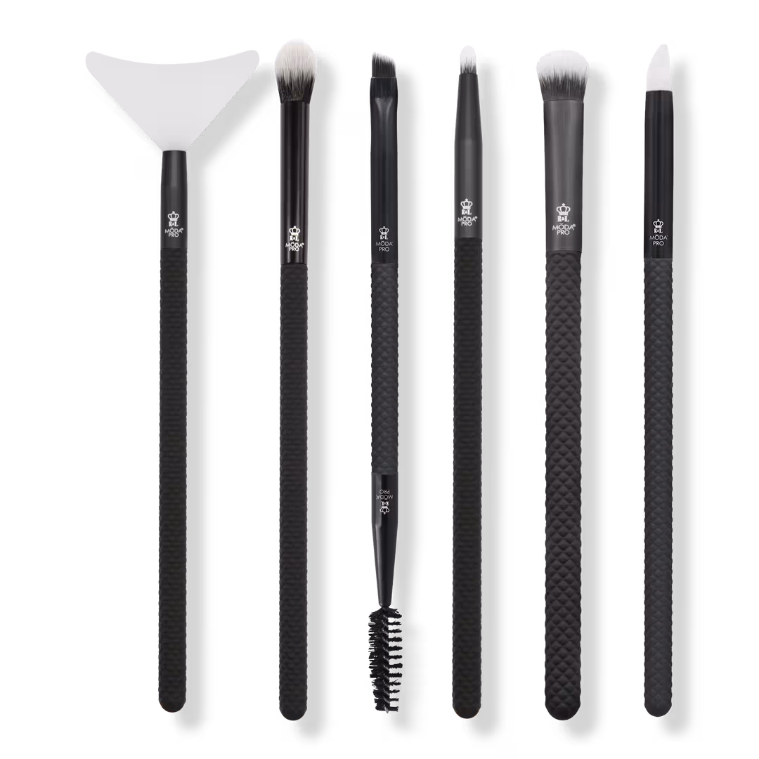 MŌDA  Pro Blend, Glitz, and Guard Makeup Brush Kit