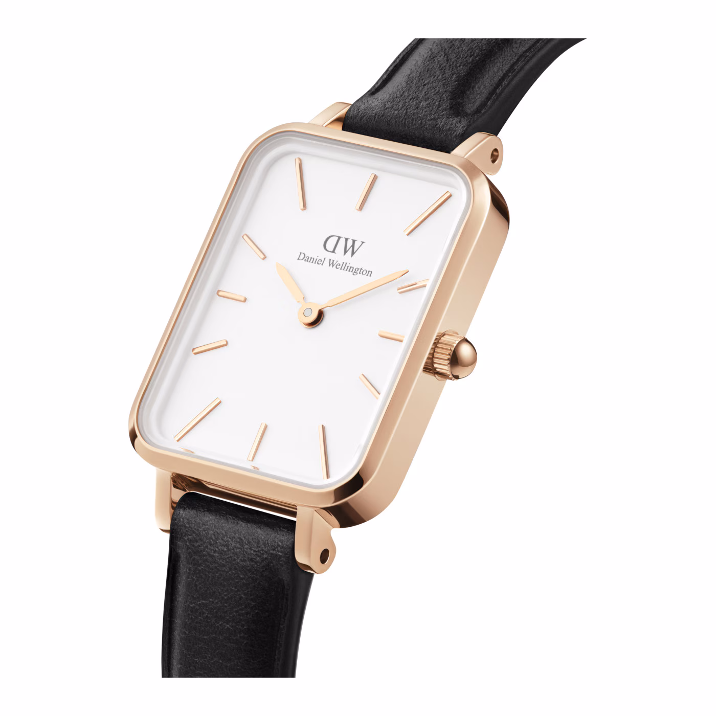 Quadro Pressed Sheffield Uhr (mit schwarzem Lederarmband)