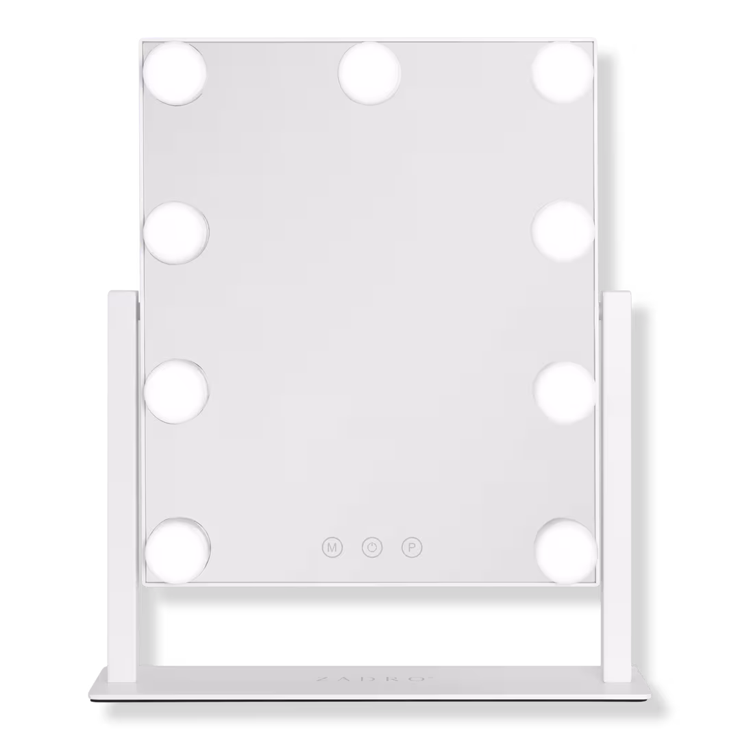 Zadro  Hollywood LED Vertical Countertop Makeup Mirror