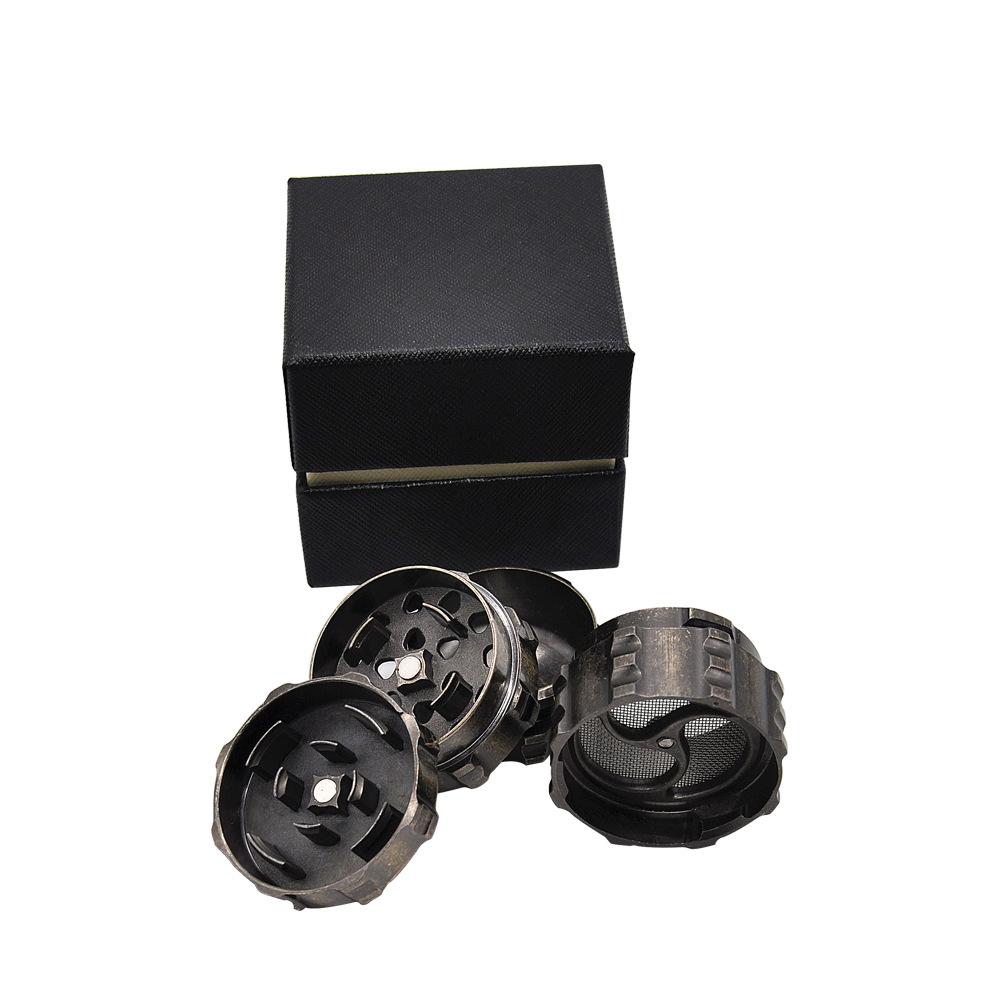 Zinc Alloy Copper Weed Grinder 4 Layer