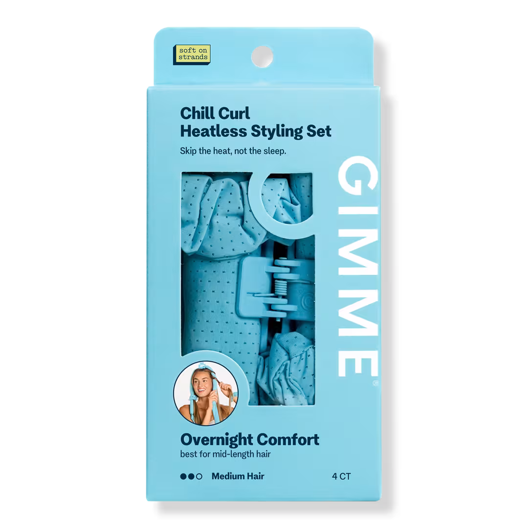 GIMME beauty  Chill Curl Heatless Styling Set
