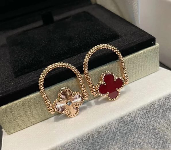 Van Cleef Clover Ring Dupe