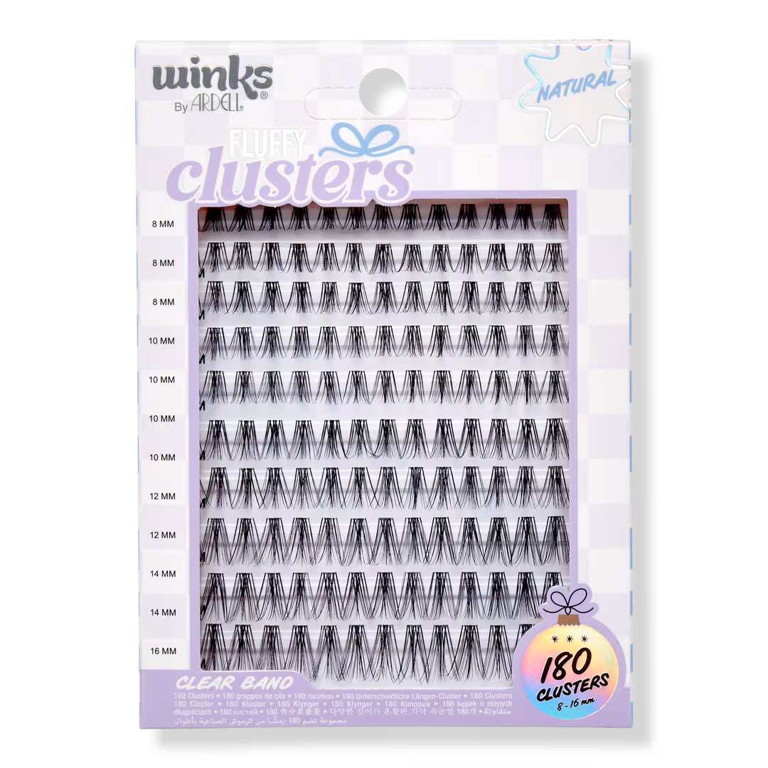 Ardell  Holiday Edition: Winks Fluffy Clusters Natural