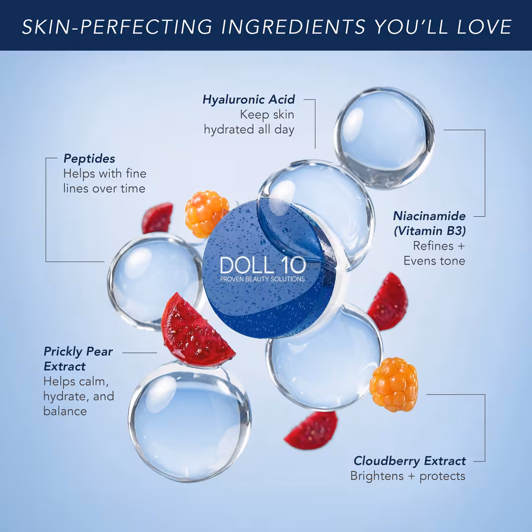 Doll 10  WaterBlur Talc-Free Finishing Powder with Peptides