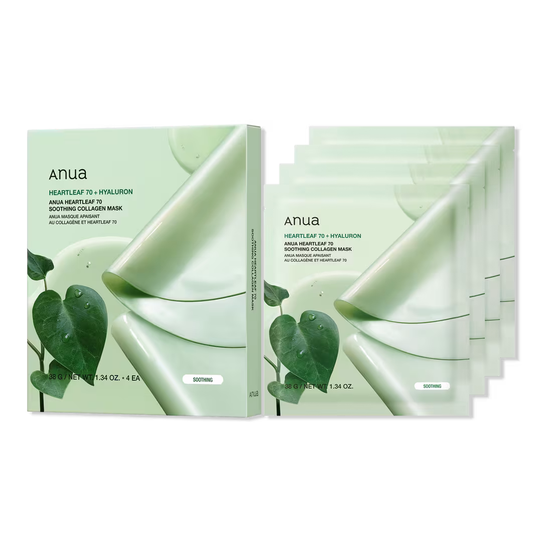 ANUA  Heartleaf 70 Soothing Collagen Mask