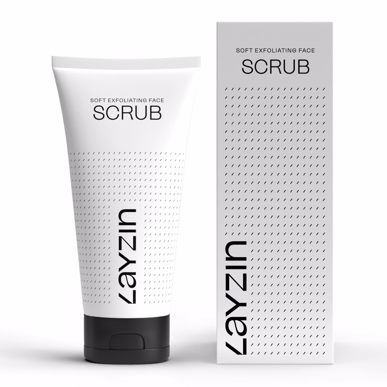 Sanfte Gesichtspeeling-Scrub