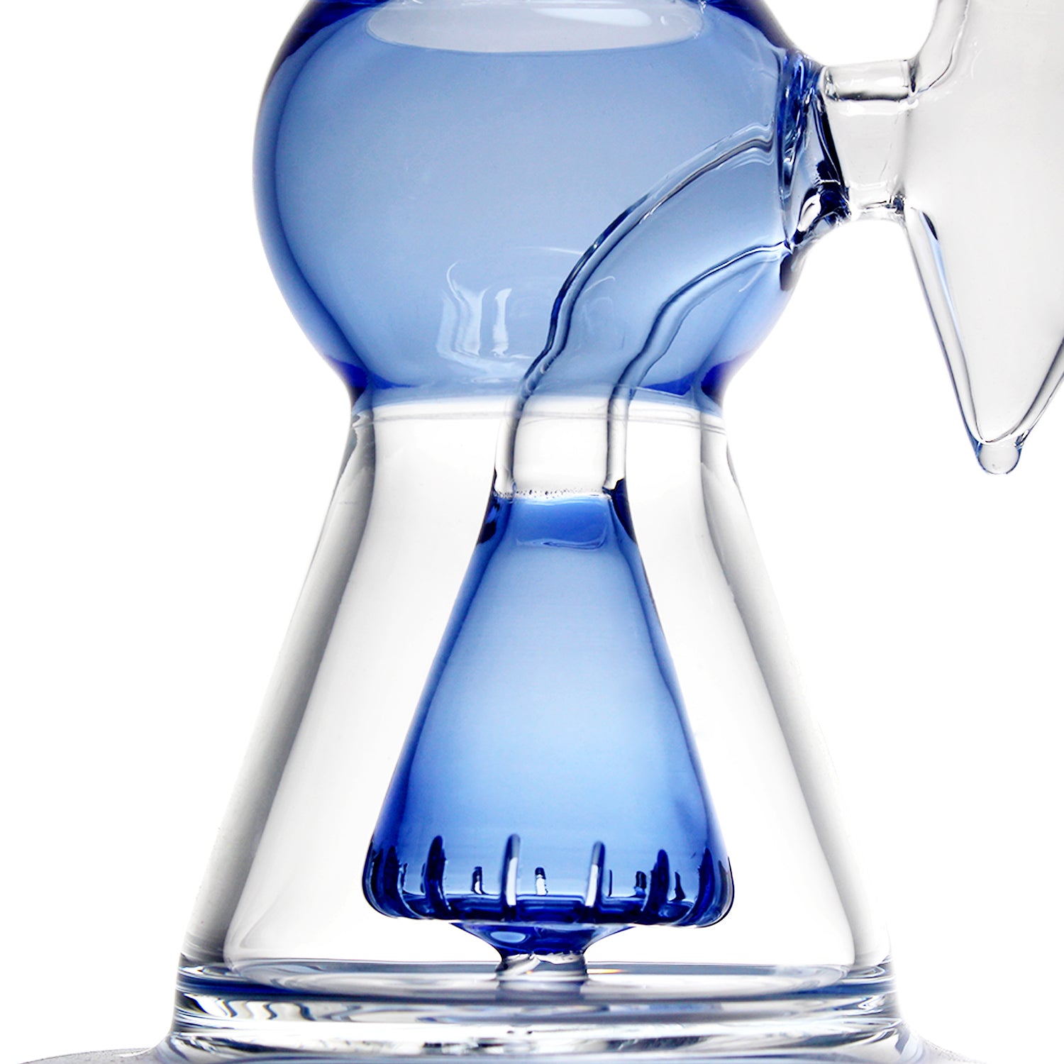 9 Clear Glass Water Dab Rig