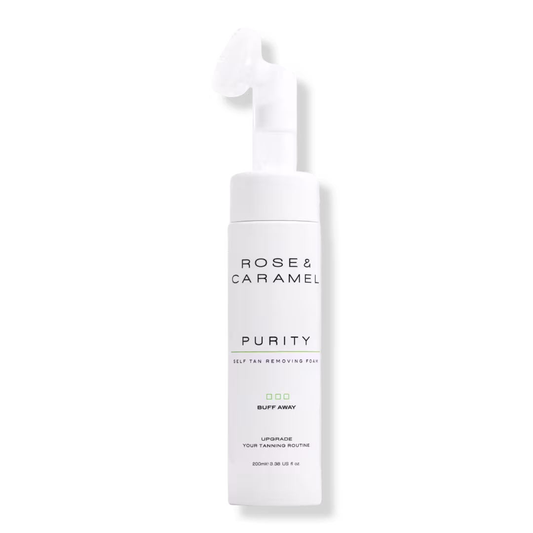 Rose and Caramel  Purity Buff Away Self Tan Removing Foam