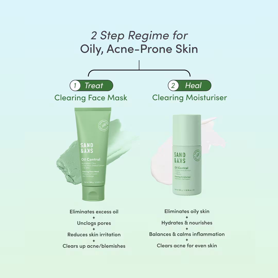 Sand and Sky  Oil Control Skin Balancing Kit