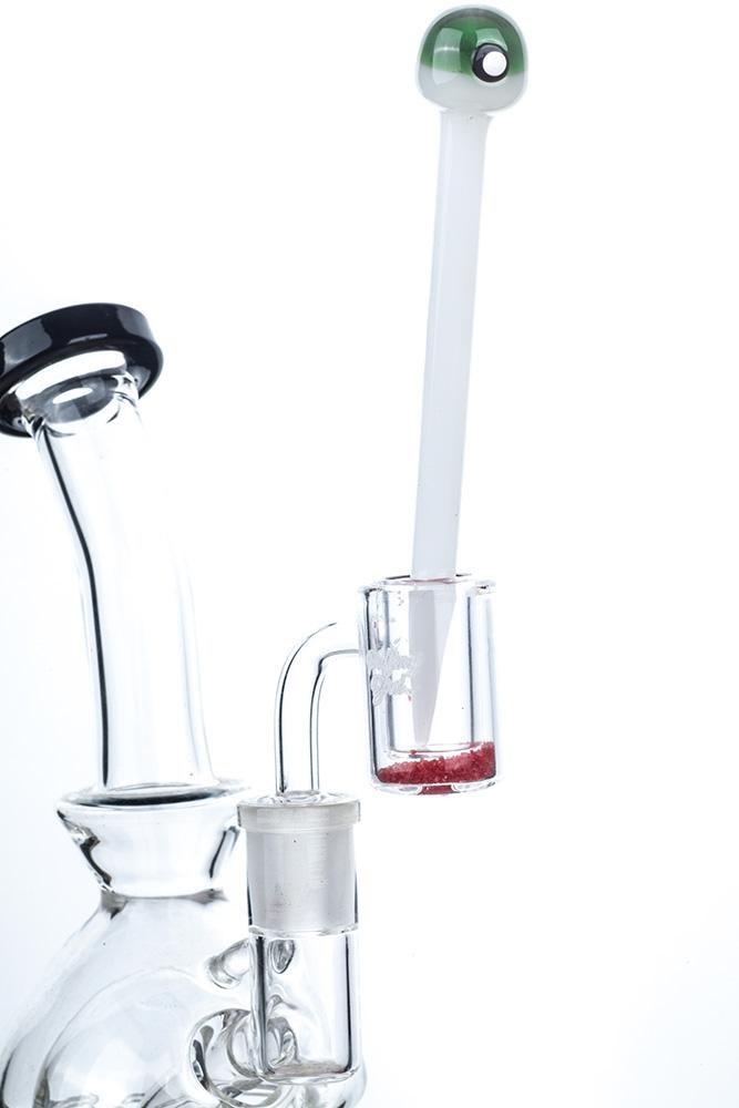Thermochromic Banger Red Glass - By Puffing Bird