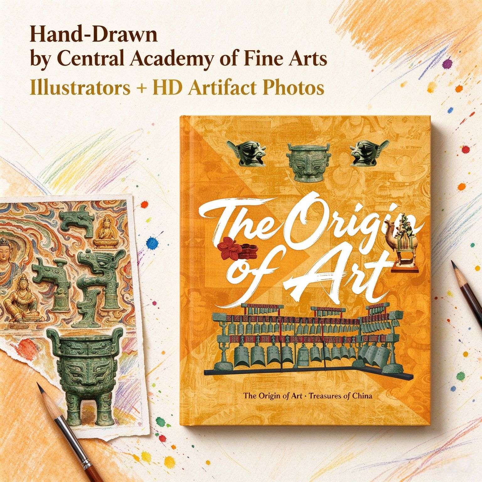 Amazing National Treasures of China: The Origin of Art | English Edition | Chinese Art & History for Kids