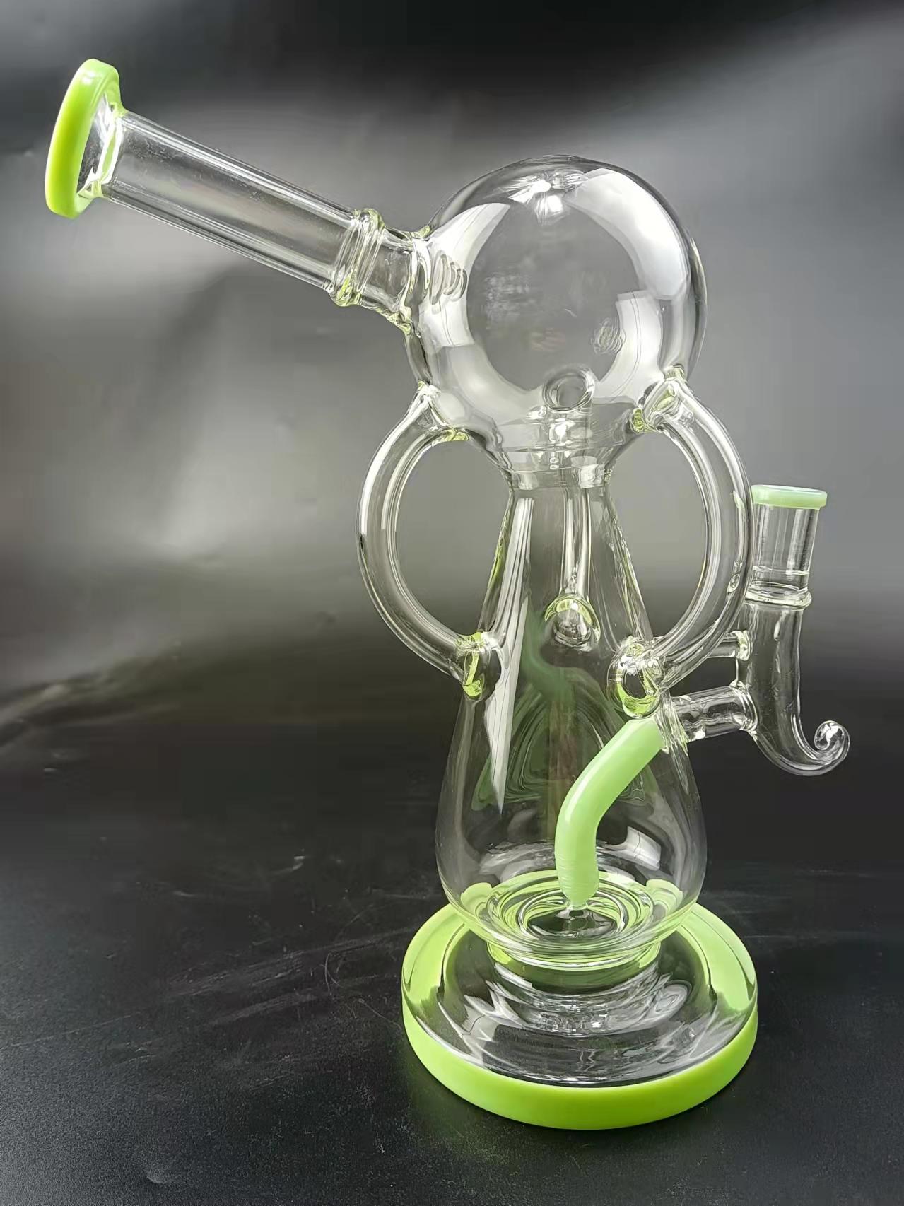 10 Artsy Recycler Glass Bong