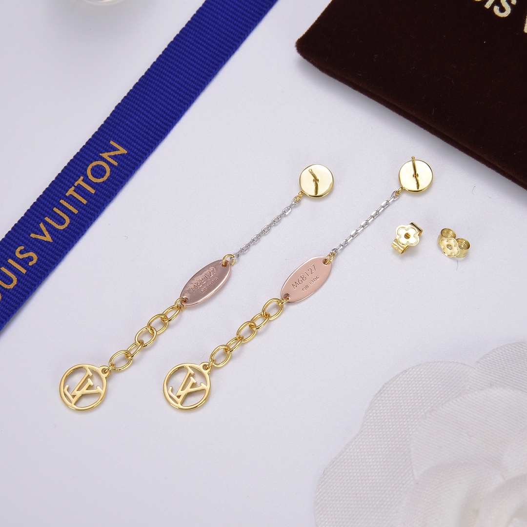 LV Logomania Earrings