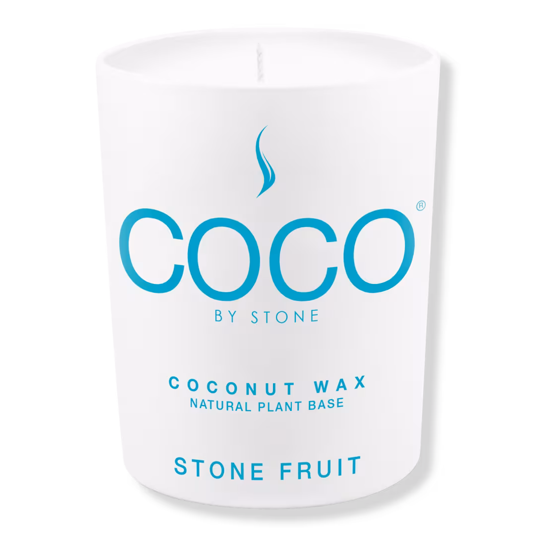 COCO by Stone  Stone Fruit Coconut Wax Candle