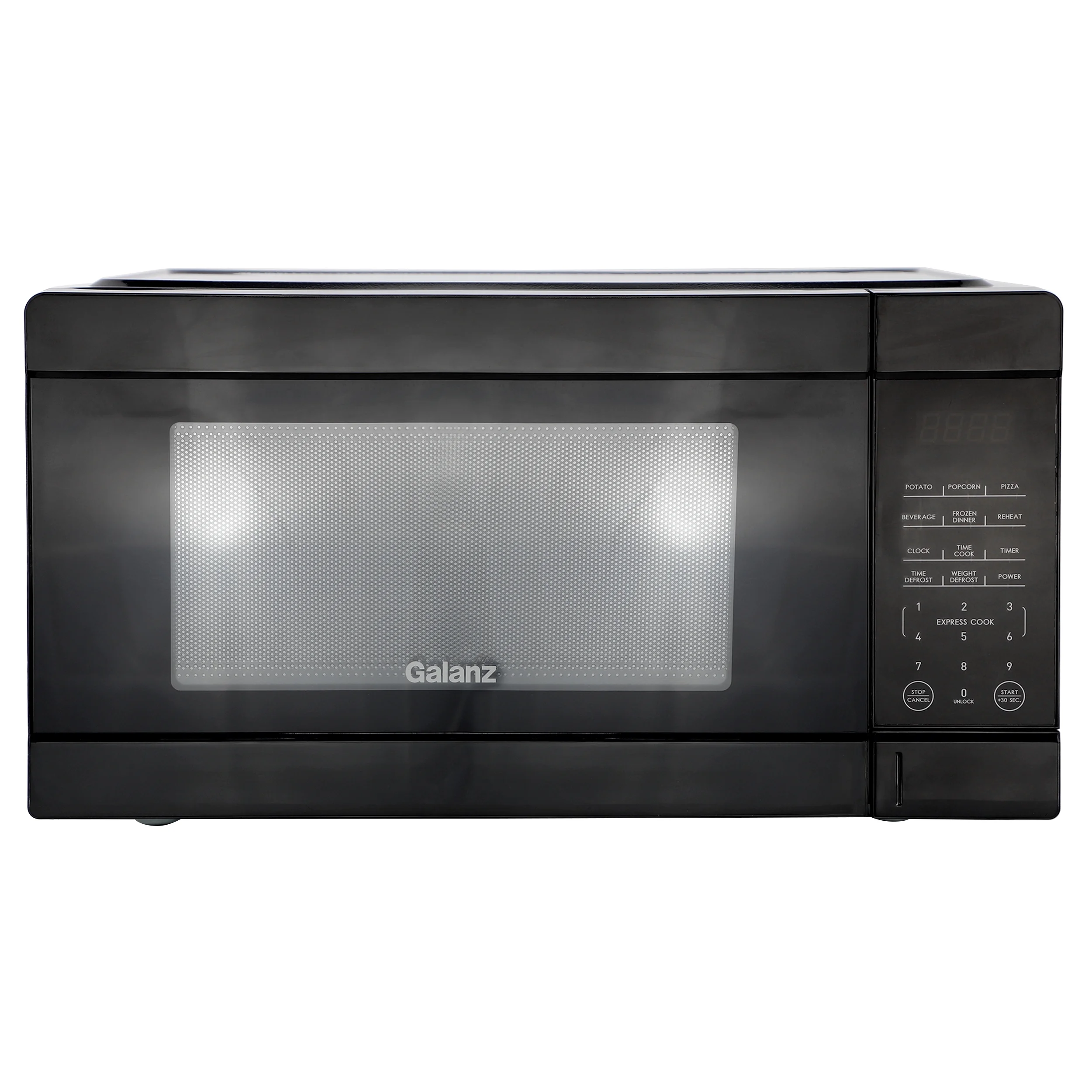Galanz 1.1 Cu Ft. 1000 Watt Counter Top Microwave Oven in Black