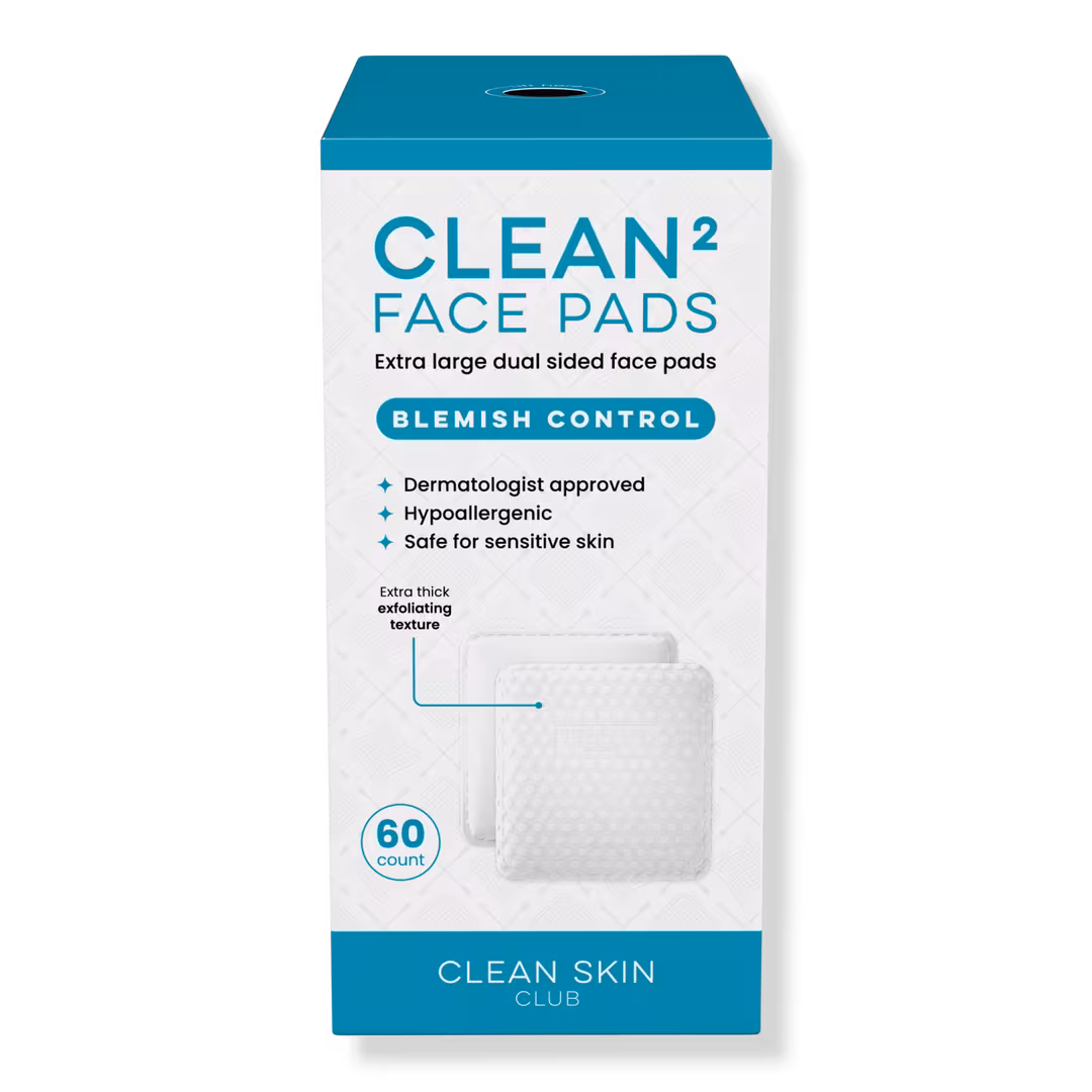 Clean Skin Club  Clean² Face Pads Blemish Control