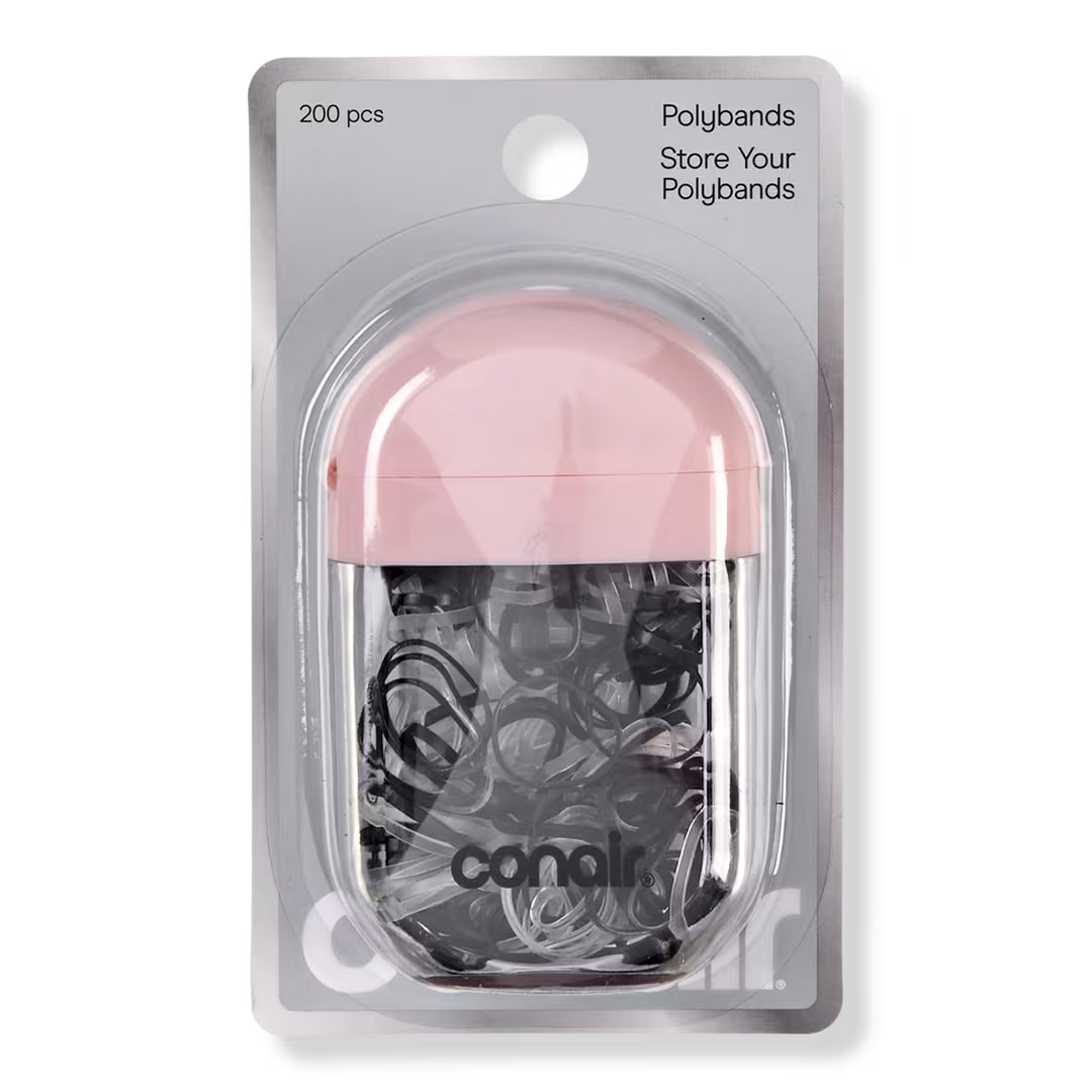 Conair Accessories  Polybands with Pink Case