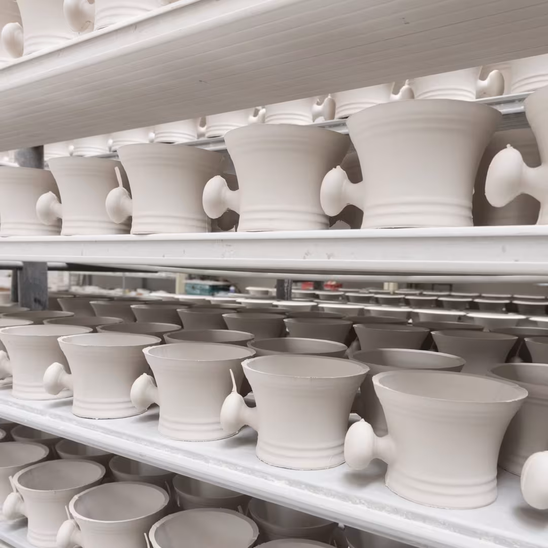 MÜHLE  Porcelain Shaving Mug with Handle