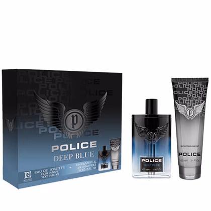 Police Deep Blue Eau de Toilette Spray Gift Set 100ML