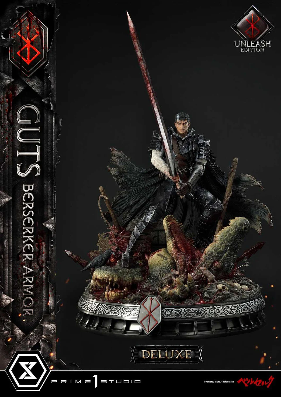 Berserk - Guts Unleash Edition DX | 1:4 Resin Statue | by Prime 1 Studio