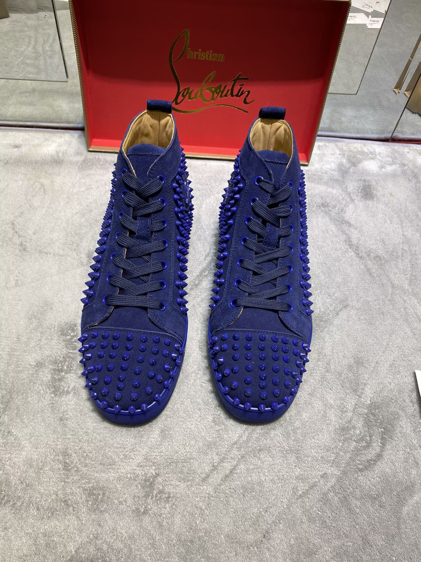 Christian Louboutin Red bottom High-Top - CCSHOES