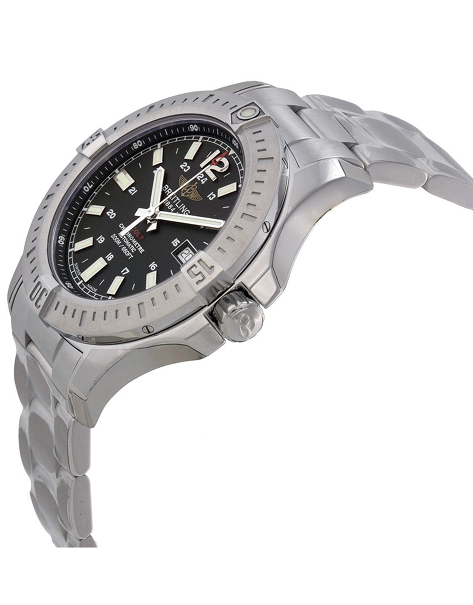 Replica Breitling Colt Automatic Black Dial Men's Watch A1738811 BD44SS