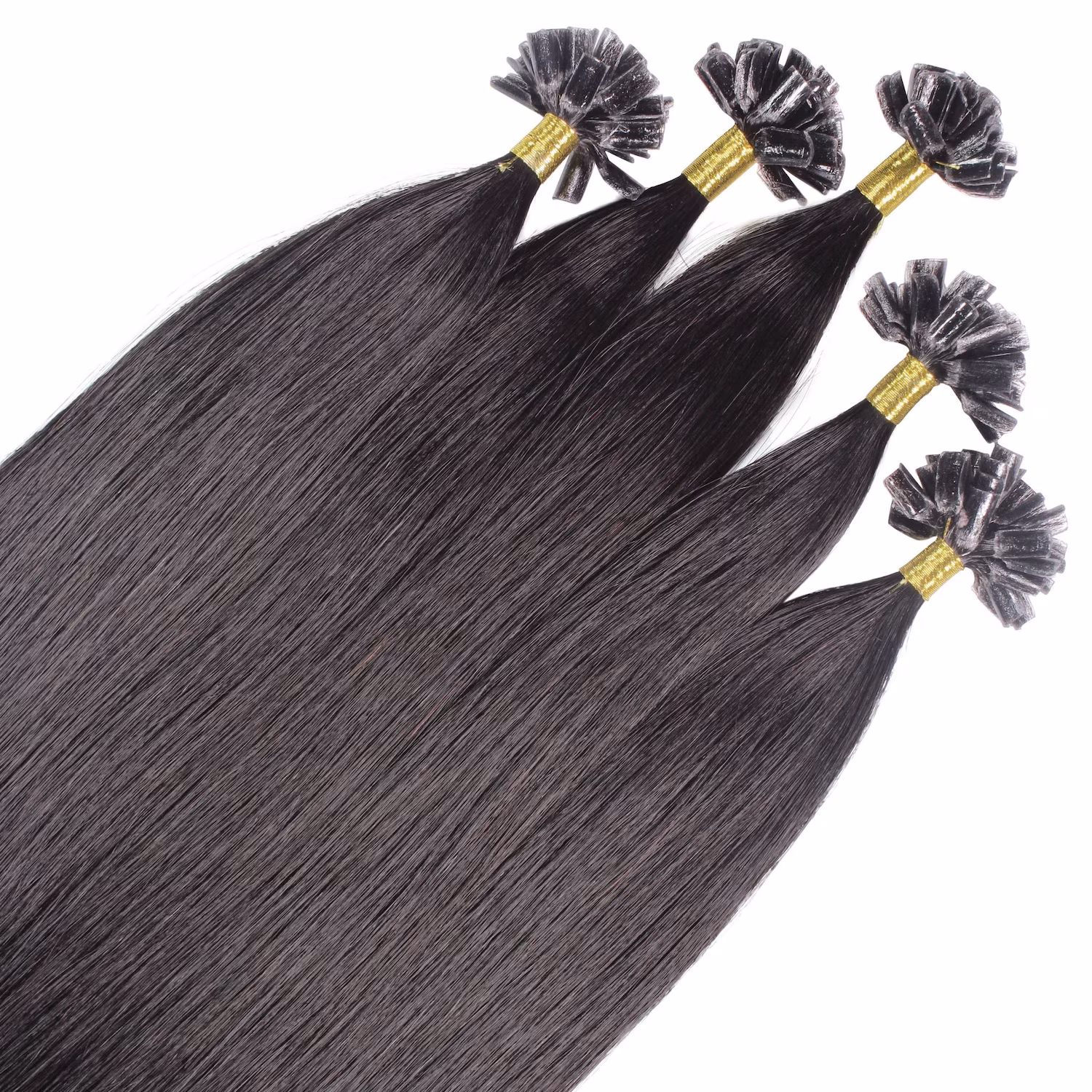 Bonding Extensions Premium Echthaar #4/0 Mittelbraun 0,8g