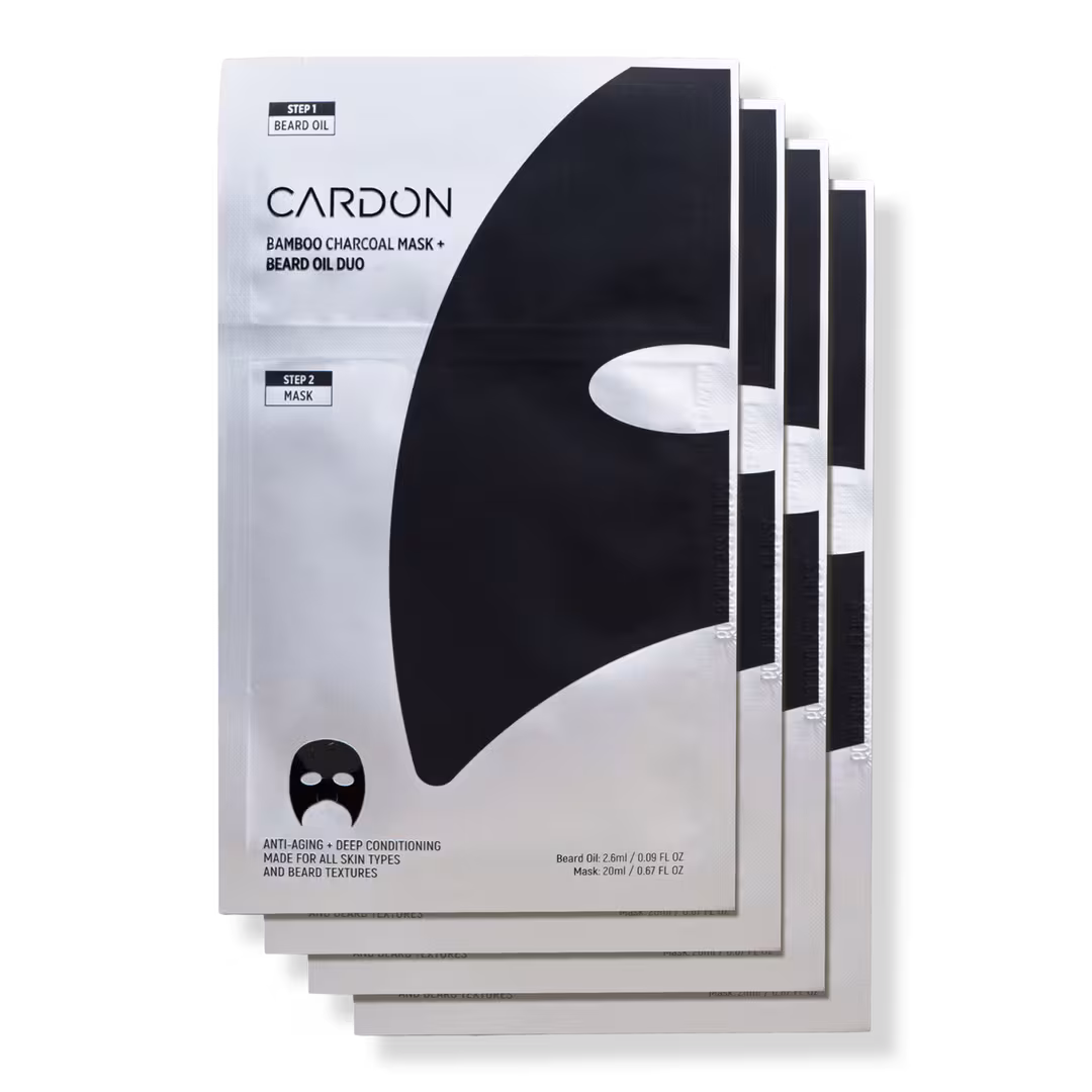 Cardon Skincare  Bamboo Charcoal Mask + Beard Oil