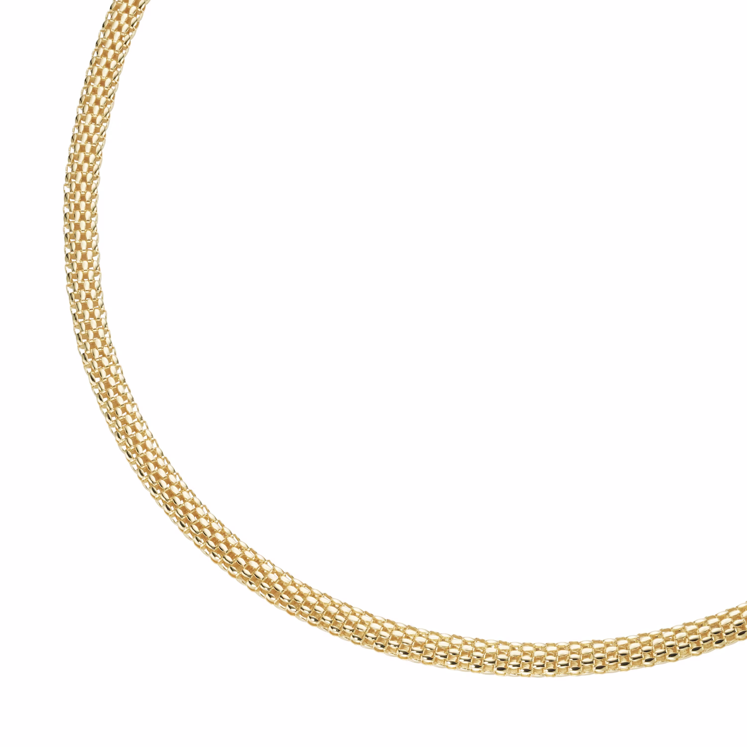 Collier Mesh-Optik, Silber 925