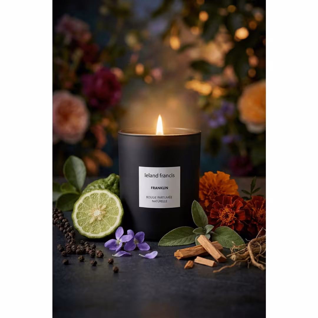 Leland Francis  Franklin - Bougie Parfumée Naturelle Candle