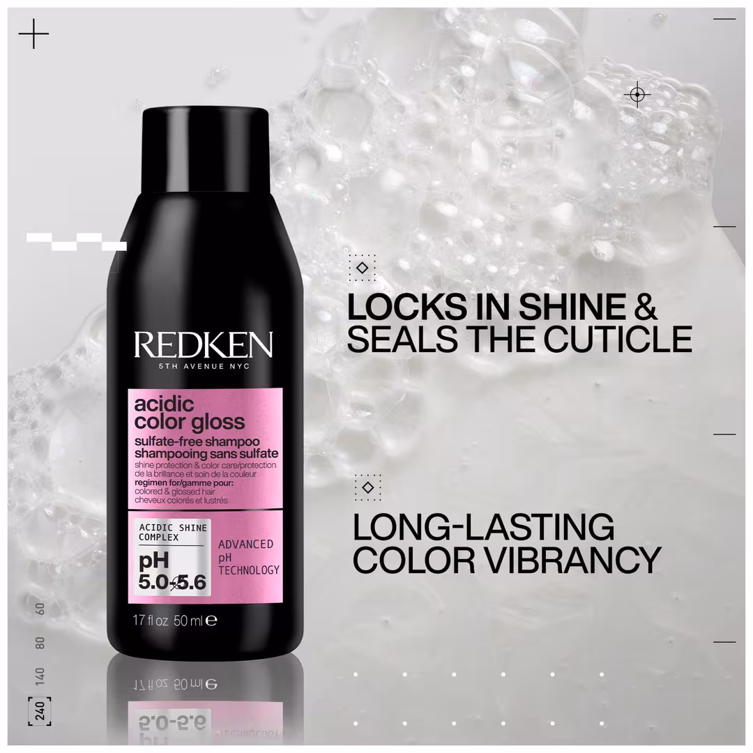 Redken  Travel Size Acidic Color Gloss Sulfate Free Shampoo