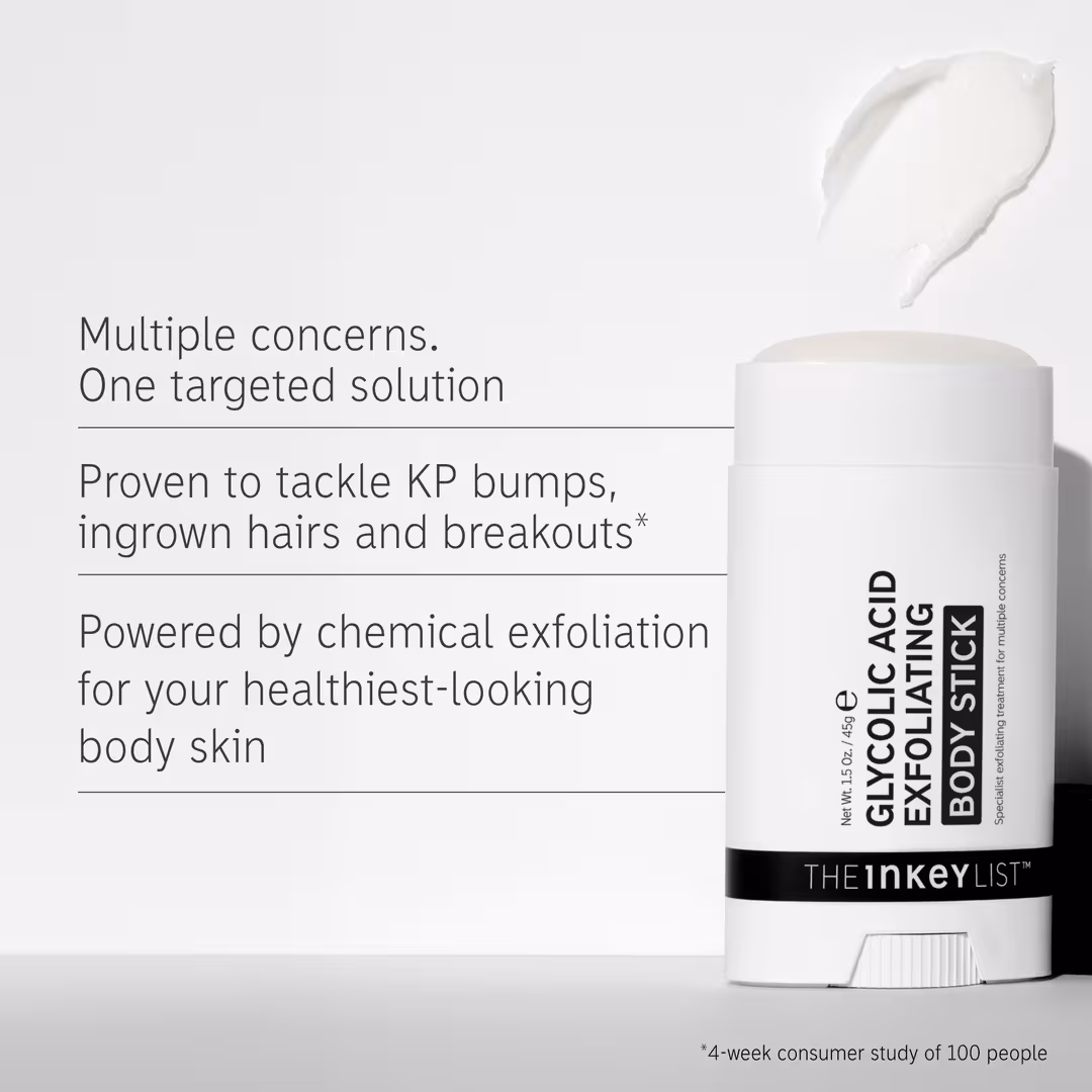 The INKEY List  Glycolic Acid Exfoliating Body Stick