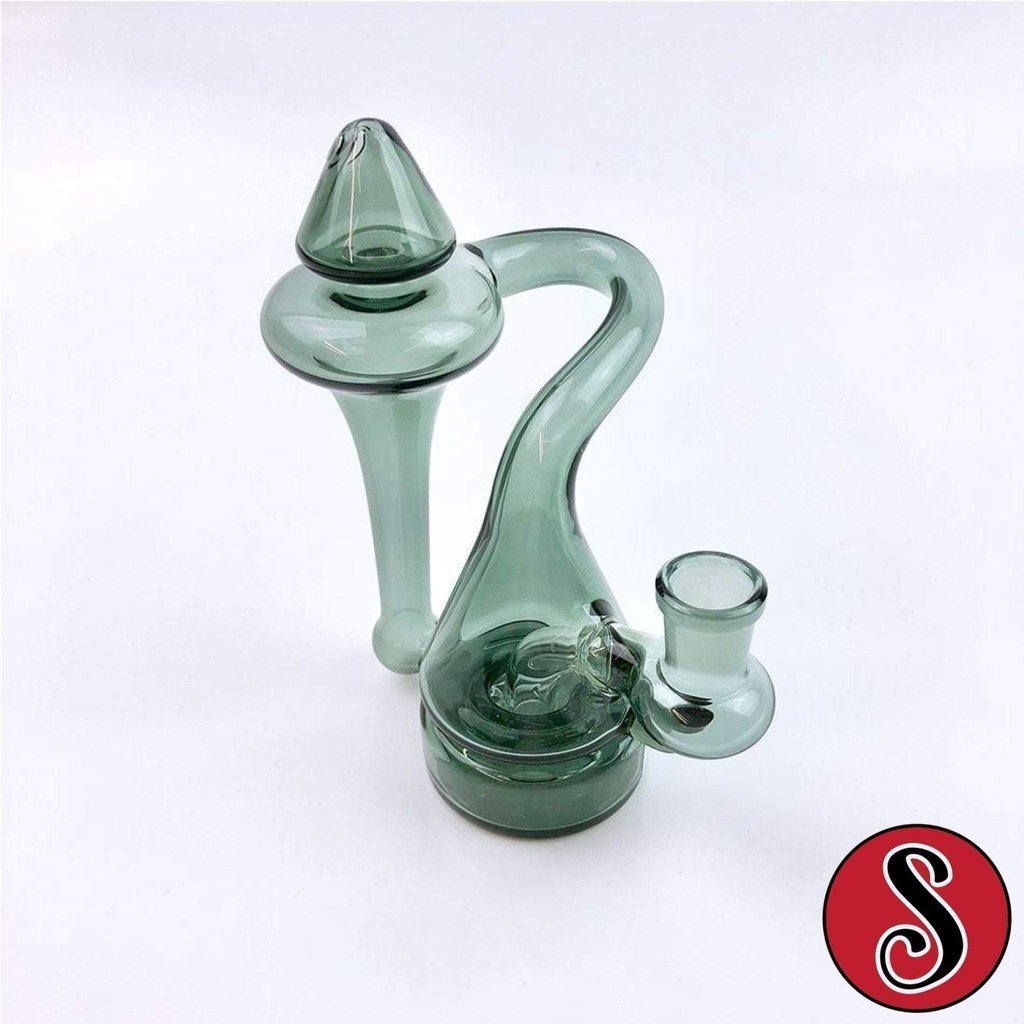 6 AFM Vortex Recycler Rig With Shower Head Perc and Tapered Mouthpiece
