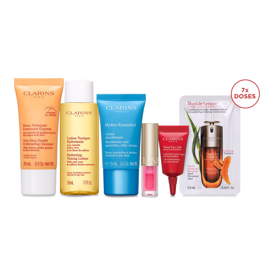 Clarins  Most Loved Skincare Starter Set