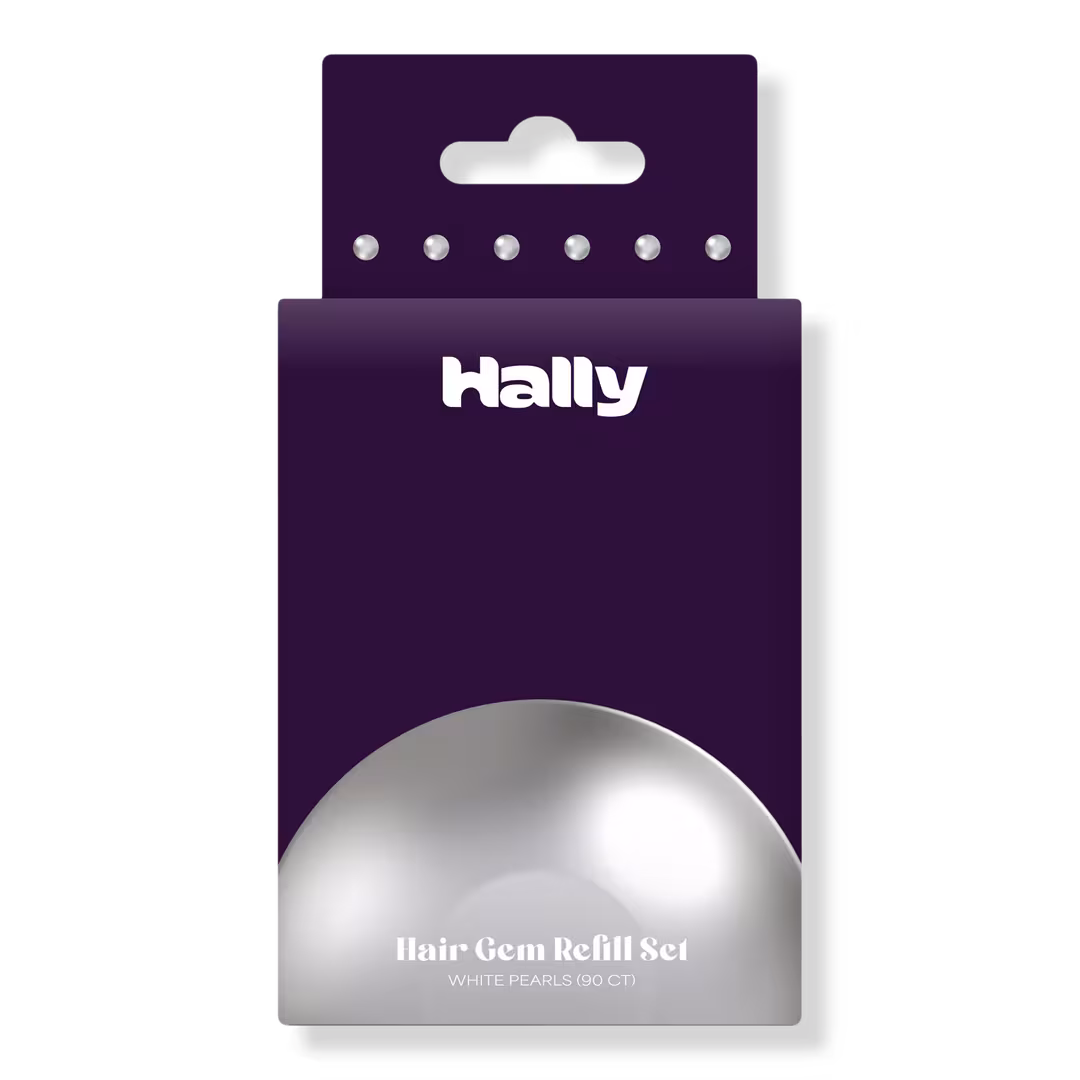 HALLY  Gem Pen Hair Pearls Refill Set