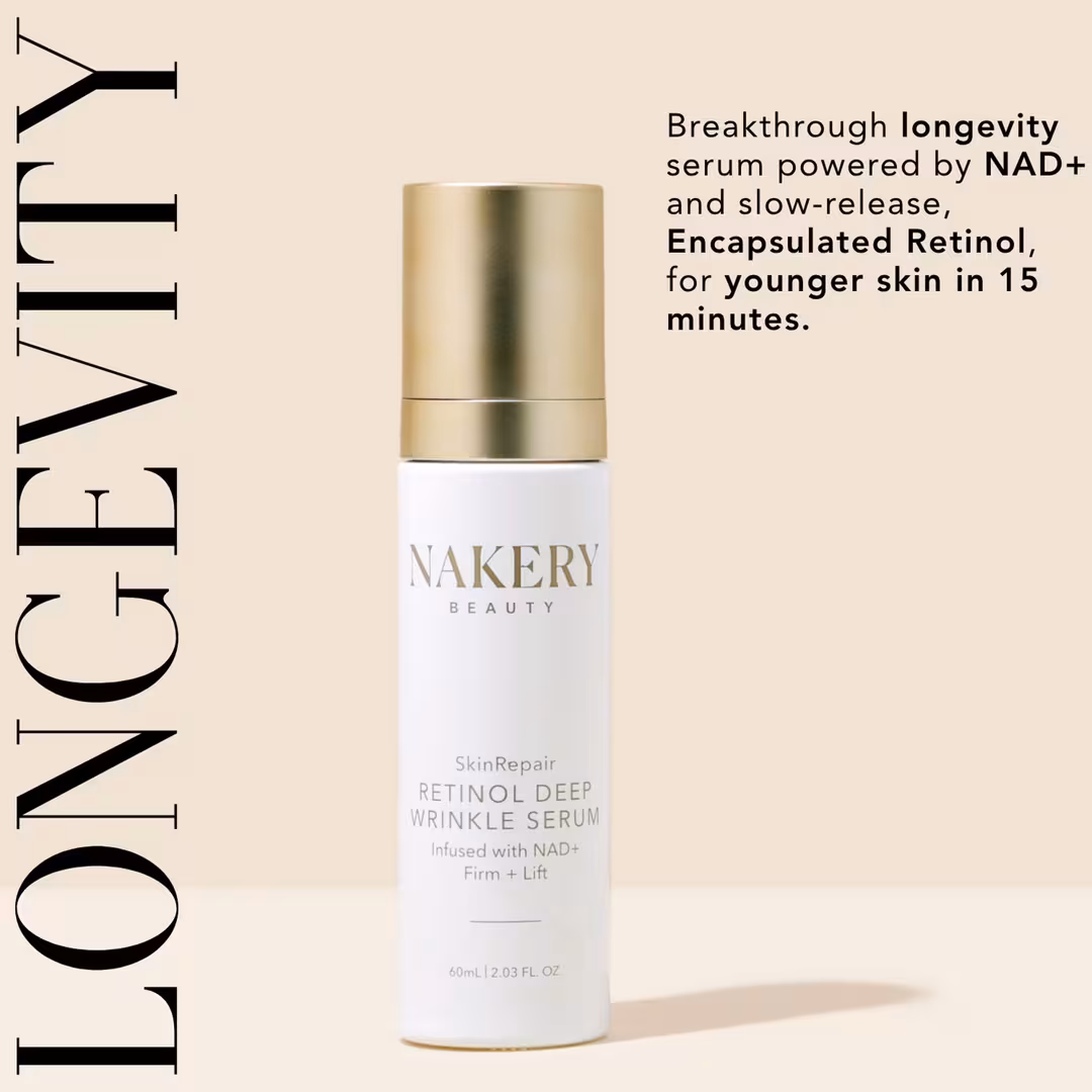 NAKERY BEAUTY  SkinRepair Retinol Deep Wrinkle Serum with NAD+
