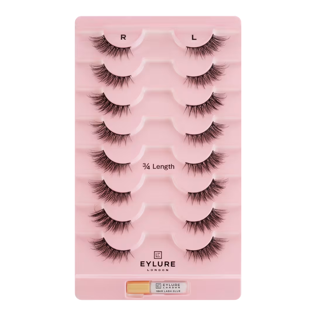 Eylure  3/4 Length Accent No. 601 Eyelashes Multipack