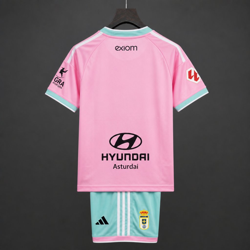 2026/2027 Real Oviedo Third Away Football Shirts (Kids Kit socks）