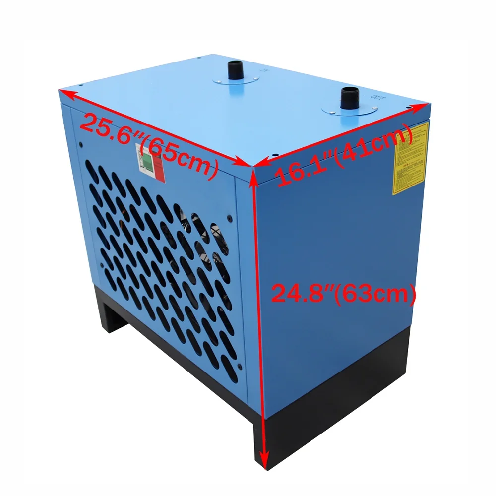 7.5C Refrigerating Dryer Air Compressor Refrigerated Freeze Dryer Compressed Air Dryer Drying Machine 220V