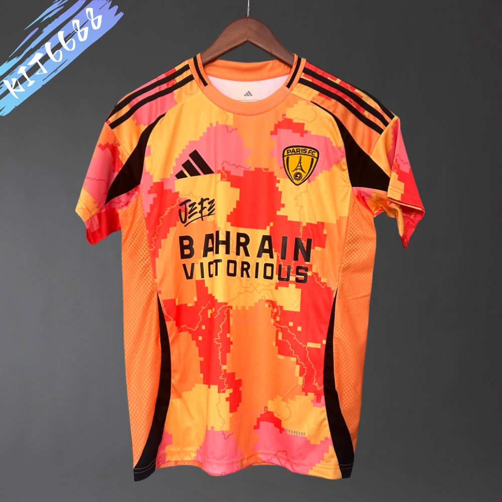 2025/2026 PSG Paris Saint-Germain Orange training suit Football Shirts (Fan Edition)