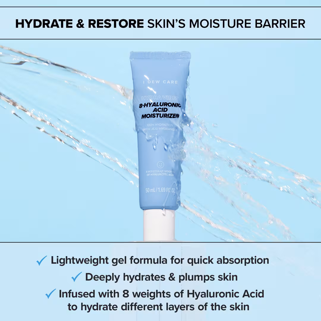 I Dew Care  Hydra Vibes 8-Hyaluroinc Acid Moisturizer