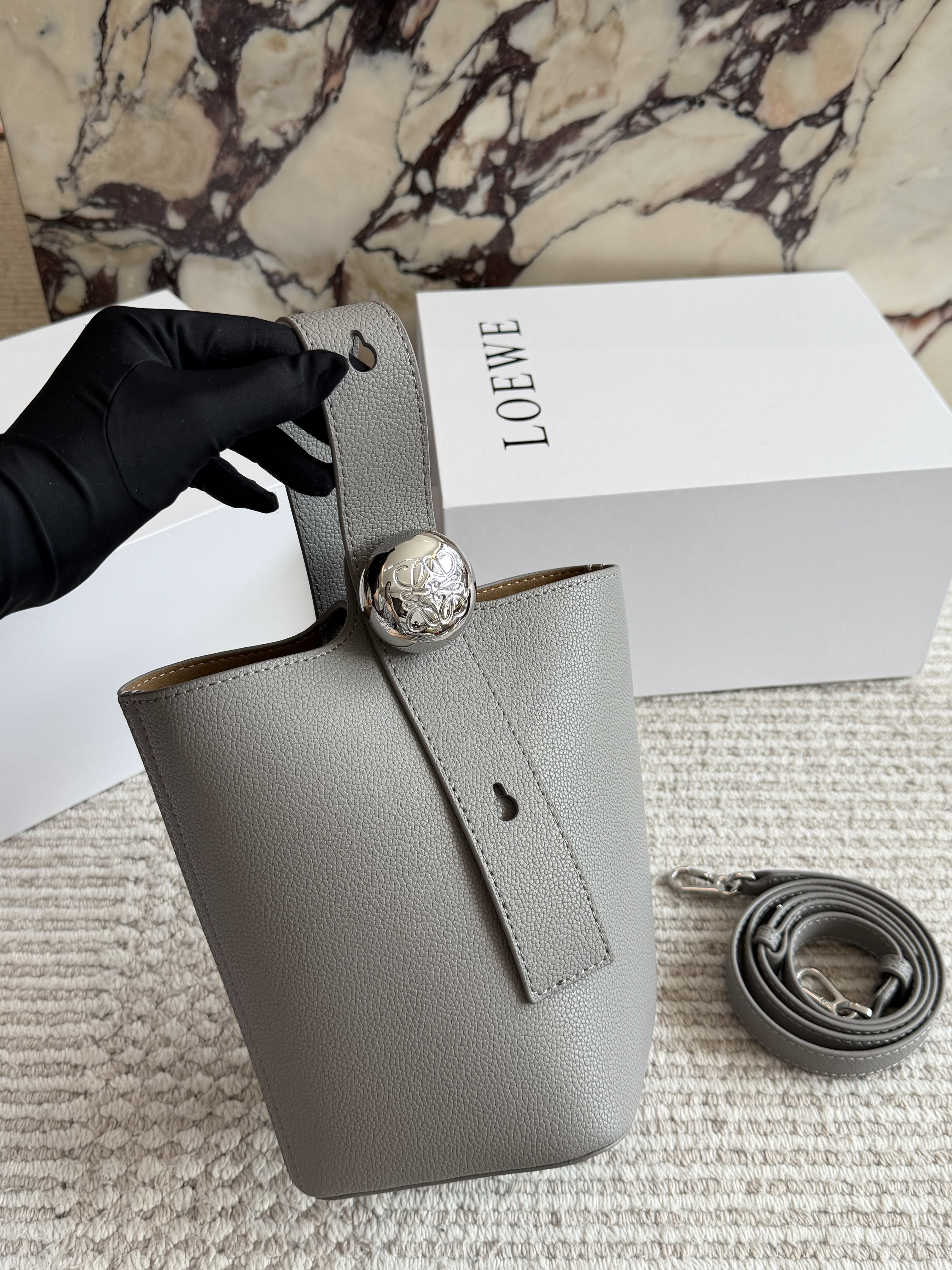 Loewe Pebble Bucket Bag