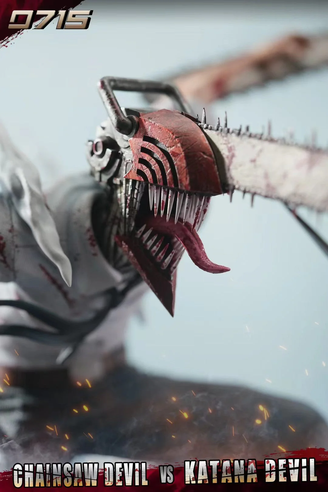 0715 Studio - Chainsaw Man Denji vs Katana Devil | 电锯人 电次vs刀之恶魔