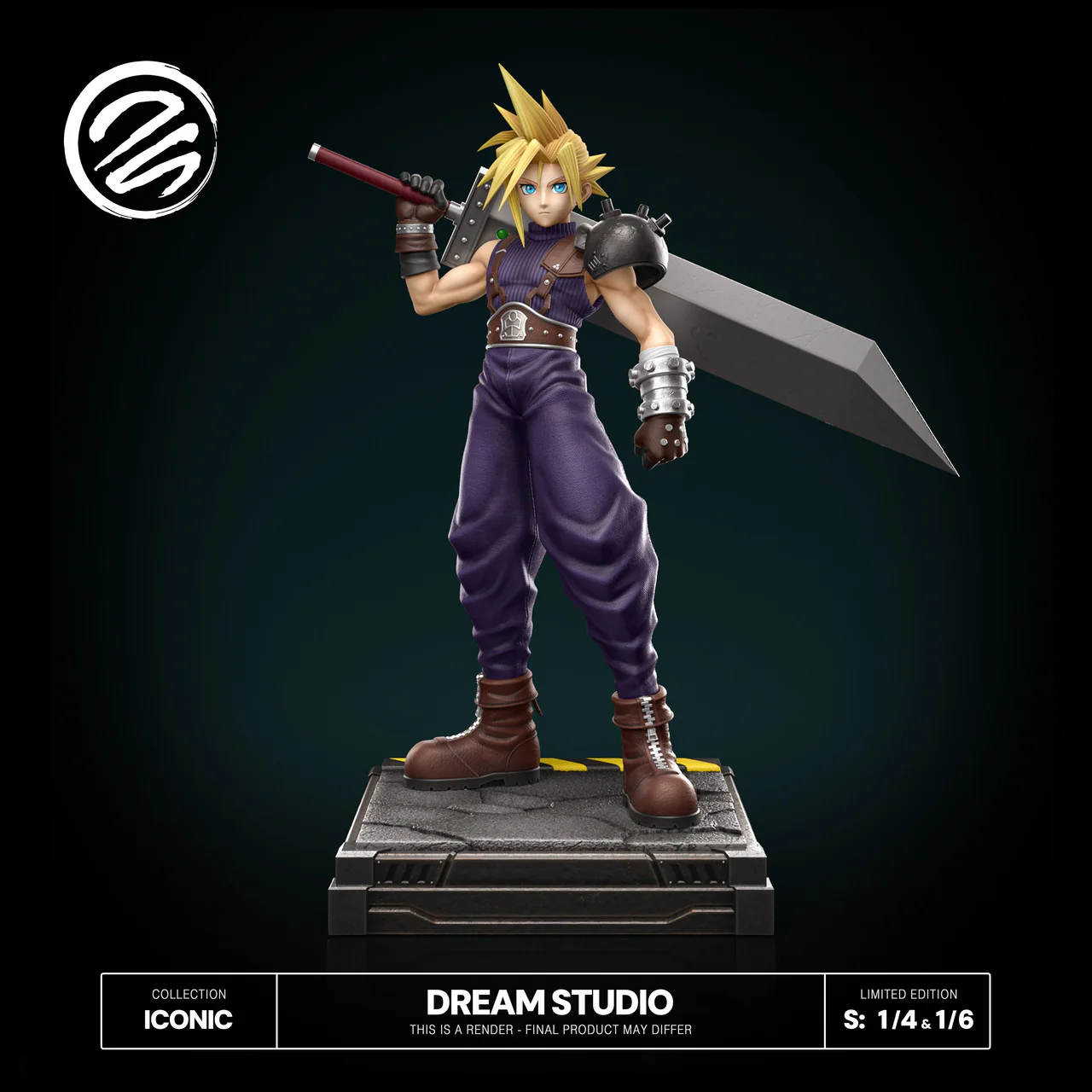 Final Fantasy - Cloud | 1:4/1:6 Resin Statue | by Dream Studio