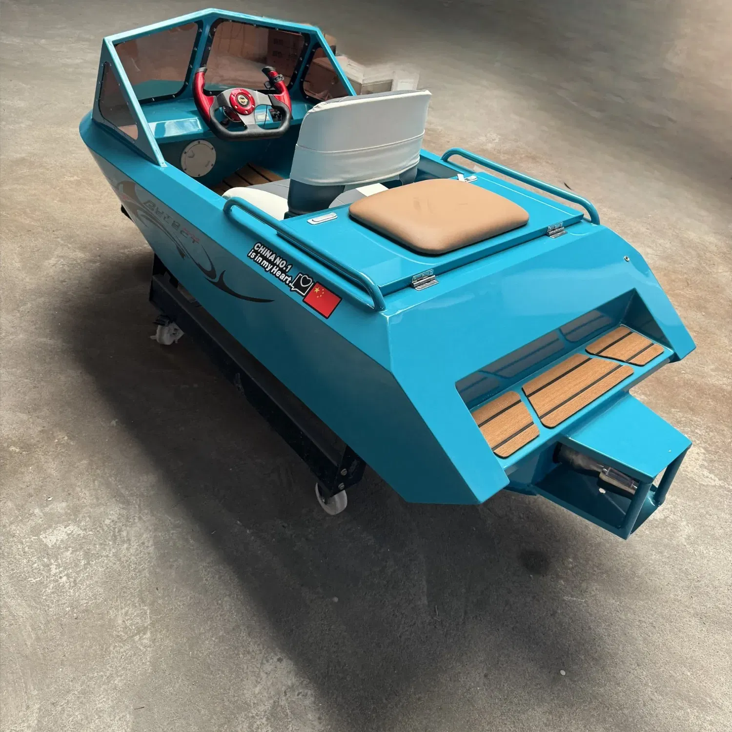 New Arrival Aluminum Powered Electric Jet Boat