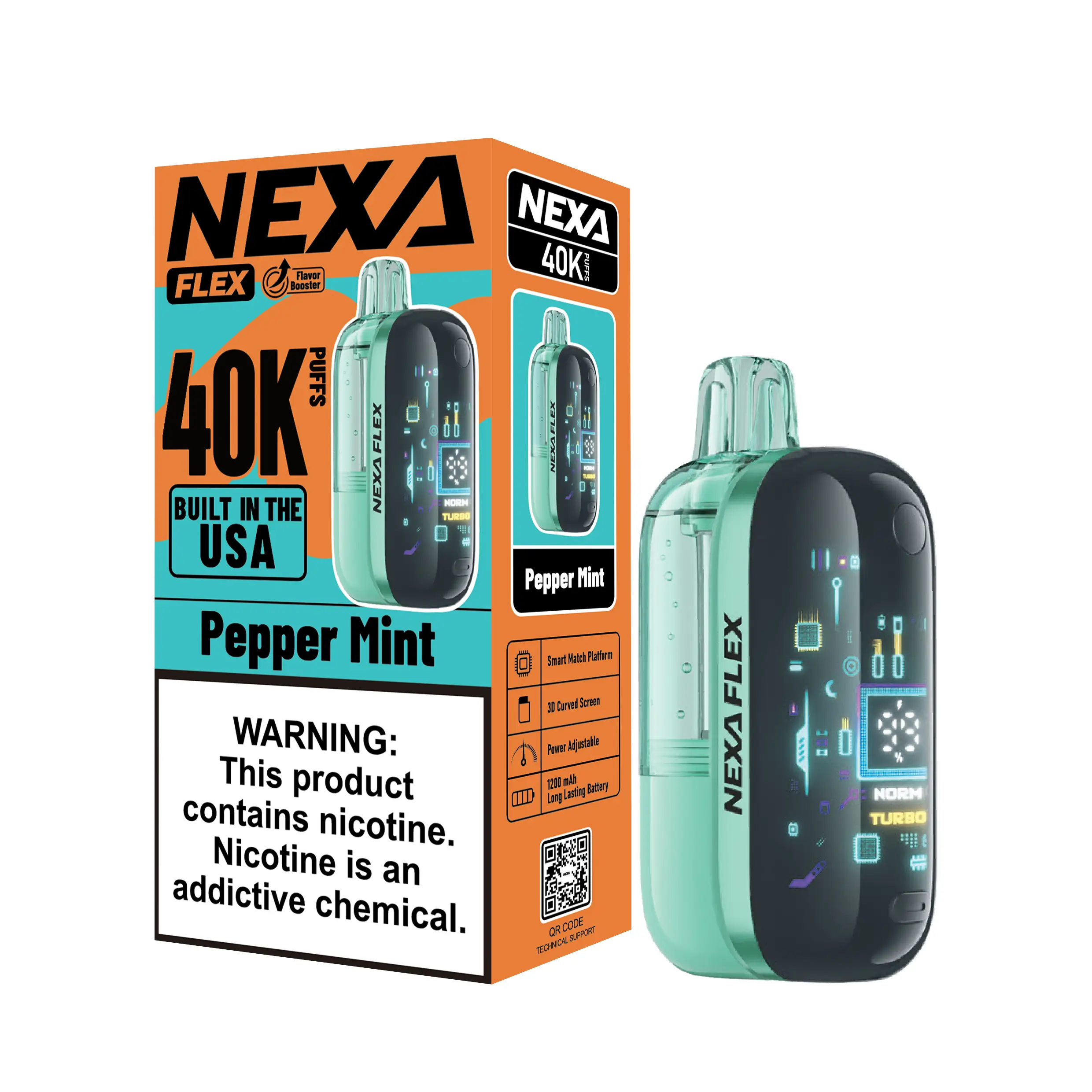 NEXA Flex Flavor Booster 40K Disposable Vape Kit